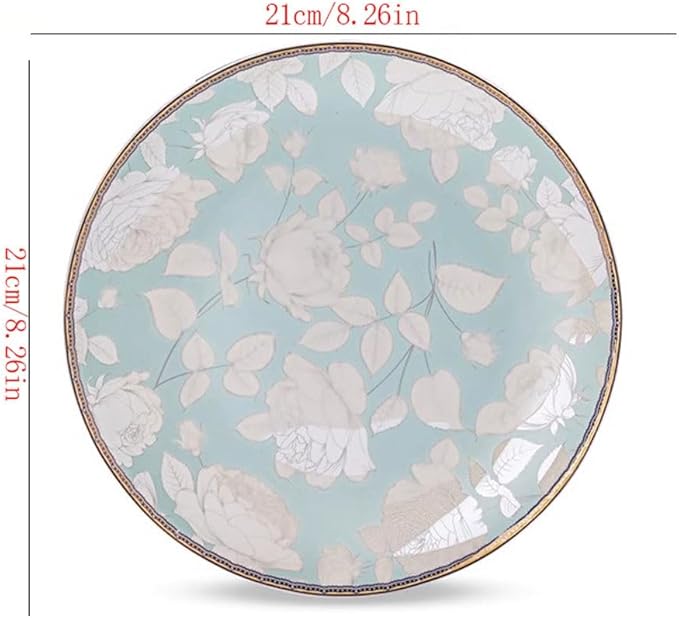 Camping Plates Creative Bone China Dinner Plate Home Steak Breakfast Tableware Decorative Plate