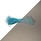 Paracord Planet – Fluorescent 1.75mm Reflective Guyline 95 Paracord Tent Rope Camping Parachute Cord – Neon Turquoise – 65ft