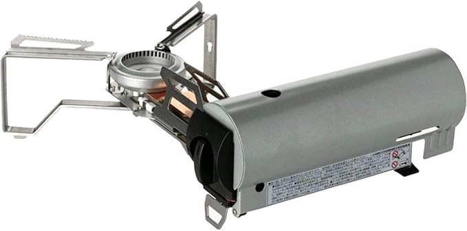 Snow Peak Home and Camp Burner, Camping Stove, Backpacking, Automatic Ignition, Silver