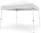 Canopy Tent, GarveeLife 10X10 FT Pop Up Canopy Outdoor Instant Tent Slant Legs with Carrying Bag, Portable Gazebo Shelter for Patio Deck Garden Beach - 8X8 FT Canopy Cover (White)
