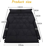 Car Inflatable Mattress for Tahoe GMC Yukon 2015-2020,Folding Air Bed Cushion Outdoor Camping Travel Portable Sleeping Pad Car Accessories,E