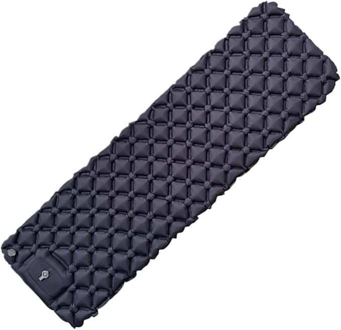 Ultralight Inflatable Camping Mat - No-Pillow Air Cushion, Compact Sleeping Pad for Tent Picnic Backpacking Hiking(Green)
