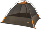 Kelty Grand Mesa 2P or 4P Backpacking Tent – 3 Season Camping, Thru Hiking Shelter, Aluminum Pole Frame, Single Door + Vestibule, 2024 Model