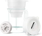 miniwell Filtration System- Water Camping Filter with Replaceable Filter - for Hiking Purification- Remove Chlorine,Sediments, BPA Free- Emergency