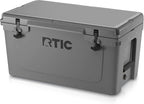 RTIC 65 QT Ultra-Tough Cooler Hard Insulated Portable Ice Chest Box for Beach, Drink, Beverage, Camping, Picnic, Fishing, Boat, Barbecue