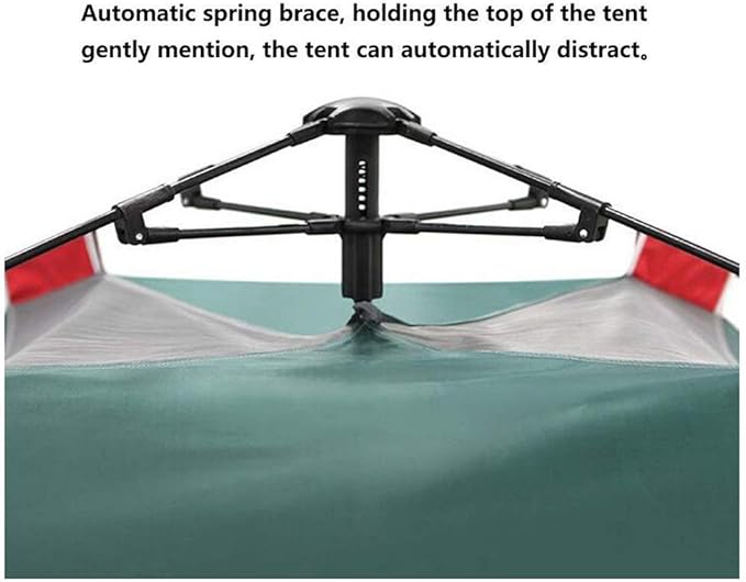 GeRRiT Tent Outdoor Outdoor 3-4 People Tent Automatic one Room one Hall Tent Family Camping Tent Increase Thickening rain Camping Tent,Outdoor Adventure, Seaside Vacation, Desert Travel, Park le