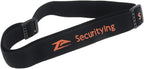 SecurityIng 1PC Elastic Headband Adjustable Headlight Strap Fit for 22mm - 26mm Torch Headlamps Holder