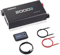 Renogy Inverter 24V 2000W Pure Sine Wave Inverter, 4000W Peak Power, Solar Car Power Inverter 24V DC to 120V AC for Truck, Home, Marine, Camping, RV, 2 AC Outputs, 16.4FT Remote Control