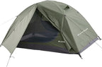 GeRRiT Products 2P Backpacking Tent Outdoor Camping 4 Season Tent with Snow Skirt Double Layer Waterproof Hiking Trekking Tent