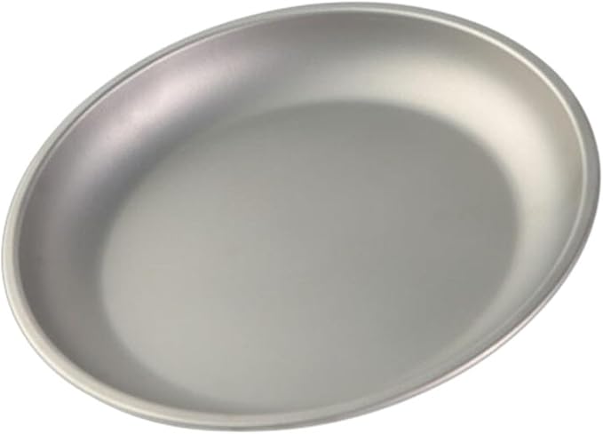 Plates Outdoor Camping Tableware Dishes Set Hiking Travel Ultralight Portable Plate (Color : Large)