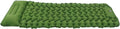 Ergonomic Inflating Sleeping Pad with Built in Pump, Nylon Material, and Storage Bag for Office, Camping, and Outdoor Use (Olive Green)