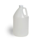 FastRack 1-Pack 1 Gallon Water Bottle - Round Plastic Jug Container with Lid | White Food Grade Gallon Water Jug, BPA-Free, Leak-Proof Pitcher with Lid Fermentation, Brewing, Storage & More