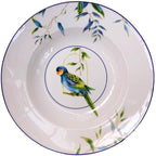 Camping Plates Retro Pastoral Style Bone China Dinner Plates, Tableware, Western Food, Household Dishes, Soup Decorative Plate