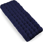Zone Tech Camping Cot Mattress Pad Premium Quality Outdoor Comfortable Thicker Cotton Sleeping Cot Lightweight Waterproof Bottom Pad Mattress for Adult, Kid