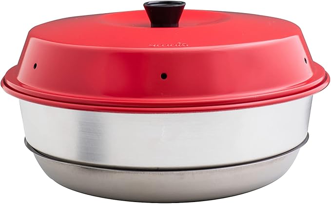 Omnia Oven. Your oven on the stove top. Ideal solution for boat oven, camp oven, and RV oven. Also known as a wonder pot.