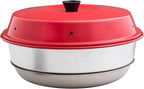 Omnia Oven. Your oven on the stove top. Ideal solution for boat oven, camp oven, and RV oven. Also known as a wonder pot.