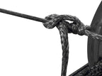 emma kites Hollow UHMWPE Braided Cord 1.3mm, 1.6mm, 2mm Spliceable for Tent Guyline Tarp Hammock Ridgeline Whoopie Sling Bear Bagging for Camping Backpacking