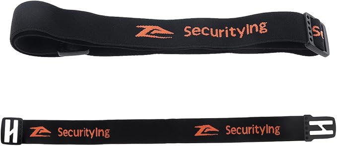 Elastic Headlamp Strap Replacement Headband for Most Black Diamond Petzl Energizer Pelican Fenix Headlamps,Adjustable HeadFlashlight Strap with Head Fastening Strap for 22-26mm Headlight Holder