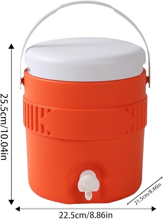 1 Gallon Portable Sports Cooler Water Beverage Dispenser, Insulated Drink Cooler Dispenser With Spout, Portable Handwashing Stations, Party Water Jugs Cooling Drink Bottle For Camping Outdoor Sport