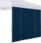 COOSHADE Instant Canopy SunWall 10x10 Canopy SideWall for Pop up Canopy Tent, 1 Pack Door Wall Only, Navy Blue