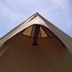 Ultralight 3-4 Person Teepee Tent with Snow-Skirt and Stove Jack Without Mesh Backpacking Outdoor Tent