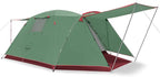 KAZOO 2／4 Person Camping Tent Outdoor Waterproof Family Large Tents 2/4 People Easy Setup Tent with Porch Double Layer | Outdoor, Waterproof, Family, Large, Tents, Easy Setup