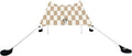 Neso Grande Portable Beach Tent Sun Shelter - Lightweight Beach Shade Canopy - Easy Setup for Family Outings - Patented Reinforced Corners - UPF 50+ Sun Protection - 7ft Tall, 9 x 9ft