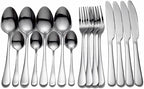 16 Piece Stainless Steel Tableware Set Fork Spoon Knife Cutlery Set Dinnerware Set Spoon Complete Tableware Eco Friendly Serves for 4