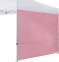 COOSHADE Instant Canopy SunWall 10x10 Canopy SideWall for Pop up Canopy Tent, 1 Pack Sidewall Only, Pink