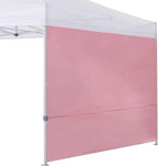 COOSHADE Instant Canopy SunWall 10x10 Canopy SideWall for Pop up Canopy Tent, 1 Pack Sidewall Only, Pink