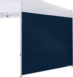COOSHADE Instant Canopy SunWall 10x10 Canopy SideWall for Pop up Canopy Tent, 1 Pack Sidewall Only, Navy Blue