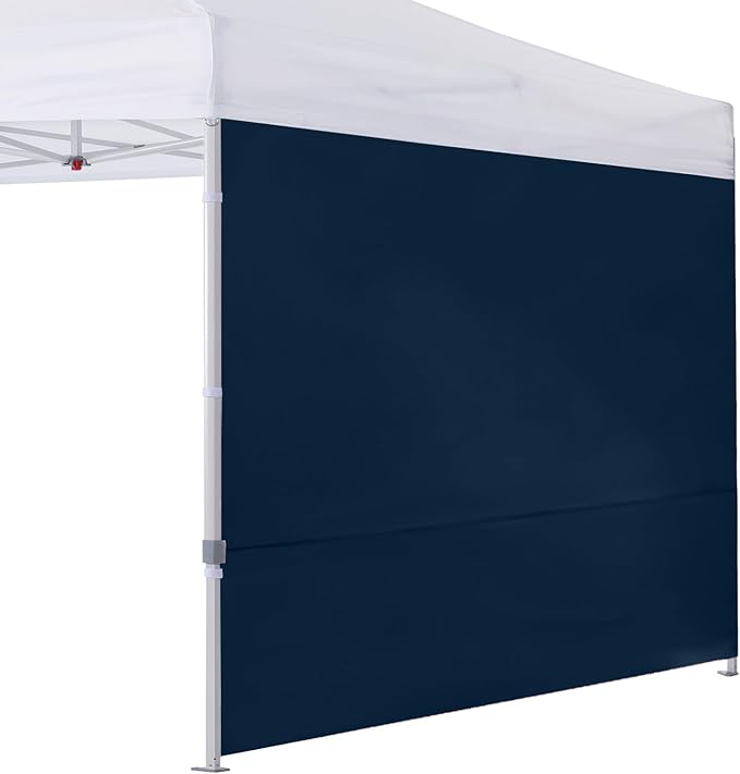 COOSHADE Instant Canopy SunWall 10x10 Canopy SideWall for Pop up Canopy Tent, 1 Pack Sidewall Only, Navy Blue