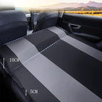 Car Inflatable Mattres for Jeep Grand Cherokee WH 2005 2006 2007 2008 2009 2010 Thickened Inflatable Back Seat Bed Outdoor Camping Sleeping Pad Portable Travel Mattress,Orange