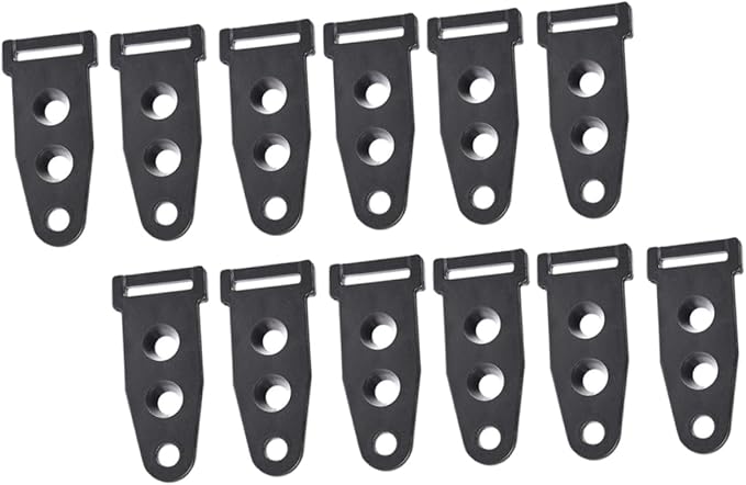 Mikikit Tent Buckle Outdoor Canopy Adjuster Canopy Pole Connector Canopy Webbing Fixer Camping Install Buckle