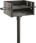 Guide Gear Heavy-Duty Park-Style Charcoal BBQ Grill for Camping, Outdoor Cooking, Backyard, Patio, Camp Grilling Barbecues, 15.5" x 15" x 8.25"h.