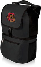 PICNIC TIME NCAA Cornell Big Red Zuma Backpack Cooler - Soft Cooler Backpack - Lunch Cooler, (Black)