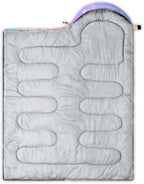 Datura home Kids Sleeping Bag for Girls,Galaxy Glitter Star -Lightweight Warm Outdoor Indoor-Waterproof Cold Weather Resistant Sleeping Bag for Camping Hiking(Galaxy 32"*90")