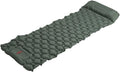 Inflatable Camping Mats Air Mattress with Pillow, Self-Inflating Sleeping Pad, Portable Outdoor Tourist Mat for Hiking Climbing Backpacking Tent(HS1-160mm)