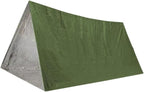Outdoor Emergency Tent 2 Person Windproof Weatherproof Survival Shelter Compact Shelter for Beach Outside Trekking Camping