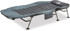 Guide Gear Ultimate Comfort Padded Camping Cot; 400-lb. Capacity, for Camping, Fishing or by The Beach and Swimming Pool Blue