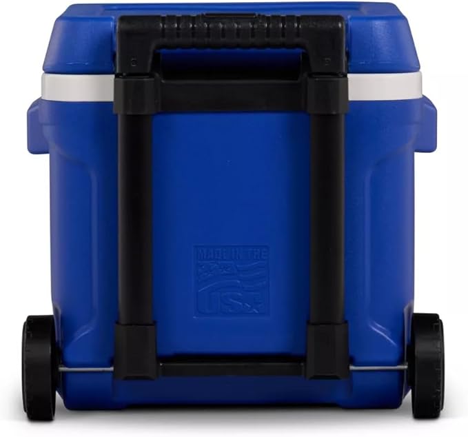 Igloos Profile II 16-Quart Wheeled Cooler with Telescoping Handle, THERMECOOL Insulation, 24-Can Capacity