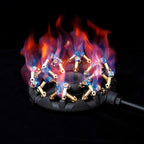 Outdoor Gas Stove with 32 Brass Tips -Jet Burner Perfect for Camping, Turkey Frying, and More! GB-32 LP(Propane Gas 32 Tips)