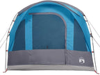 Waterproof Camping Tent with Fiberglass Poles, All-Weather Windproof Shelter for Outdoor Adventures, Easy Setup Lightweight Polyester Tent with Mosquito