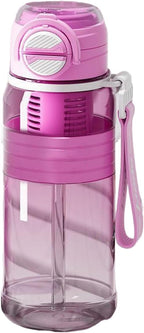 Water Bottle Straw, Fitness Water Bottle 800ml, Drinking Cup Container with Tea Strainer, Hydration Accessory Category, Home Running Hiking for Camping Daily Indoor Travel Outdoor School Cycling