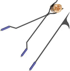 Steel - Fire Tongs + Poker - 40in