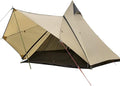 4 Person Tent for Camping Pyramid Teepee Tent Outdoor Portable Double Layers Indian Tipi Tent for Outdoor Family Hiking Yurt Tent
