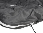 Thermotuff Wearable Sleeping Bag with Dual Hoodie, Zippered Arm Holes, Pockets & Adjustable Drawstring - Ideal for Camping, Cold Weather Hiking, and Stadium Sak Blanket