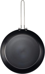 GSI Outdoors Frypan, Lightweight Carbon Steel, Collapsible Handle Camp & Outdoor Frying Pan