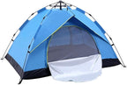 Family Tent Outdoor Tent Breathable Waterproof Camping Tent with One-Touch Finish Folding Climbing Tent Outdoor Tent, 2 people, Green