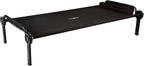 Disc-O-Bed Trundle Cot for XL or 2XL Bunk System with Zippered Carry Bag for Easy Portability, 300 Lbs. Weight Capacity, Black